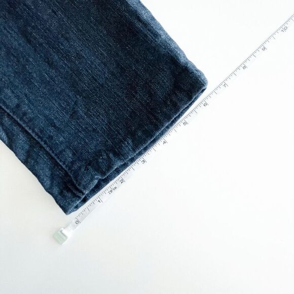 Dereon Women Denim Jeans Ultra High Waisted Corset Rhinestones Blue Sz 7/8 - Picture 10 of 13